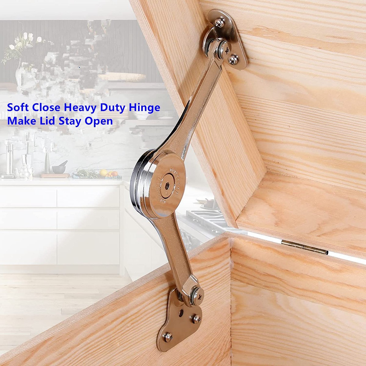 Cabinet Hinges - [Y39A] 2 Pezzi Cerniere per Coperchi