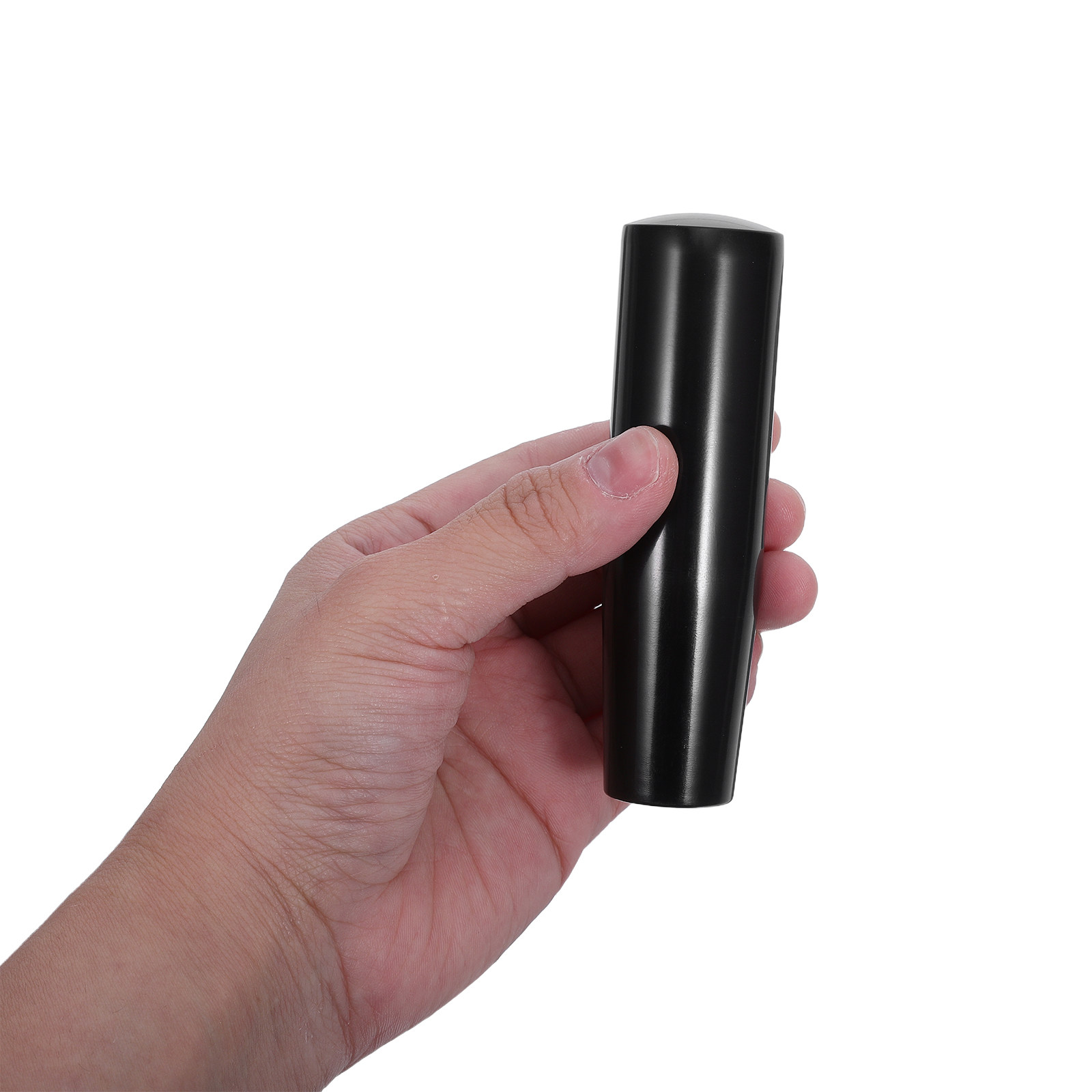 Door Handle - Maniglia Girevole Nera 10Cm con Filettatura