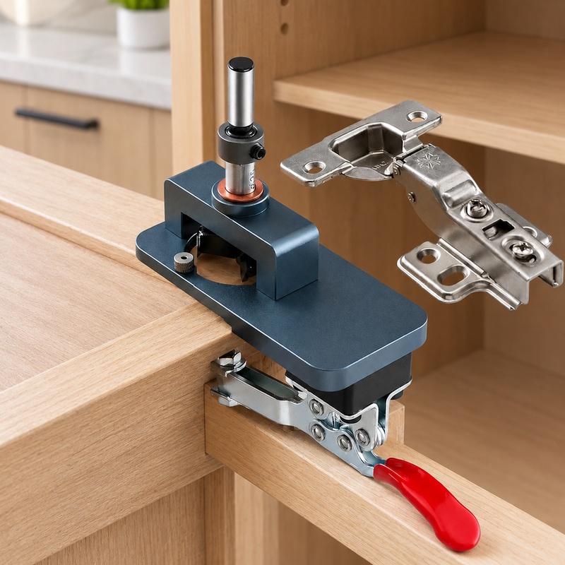 Cabinet Hinges - Morsetto guida di precisione per foratura