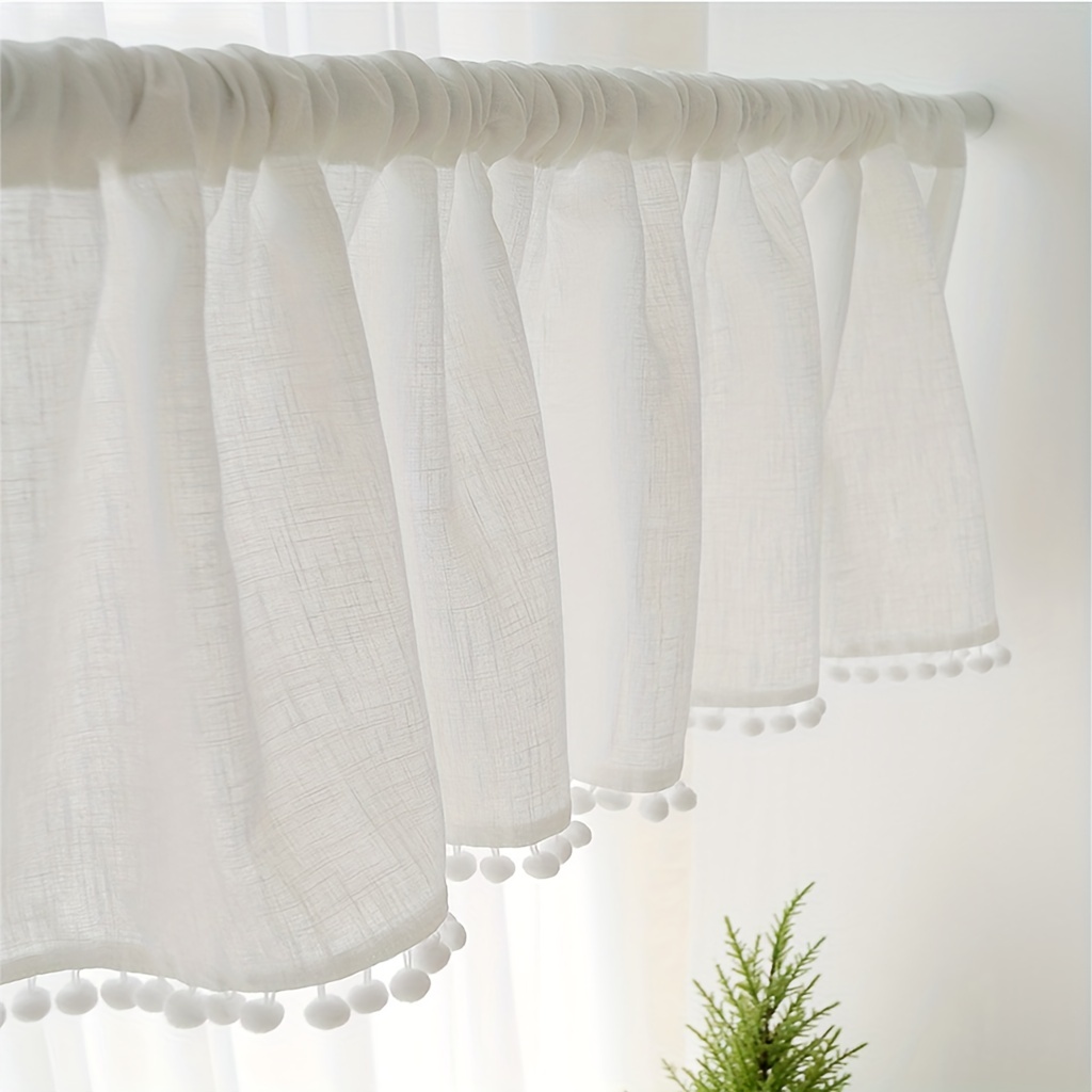 Curtain Rods - Tenda corta con sfera di garza