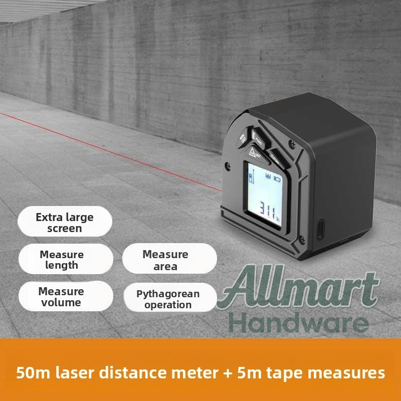 Telemetro Laser 50m con Metro  - Tape Measure recensione e prezzo