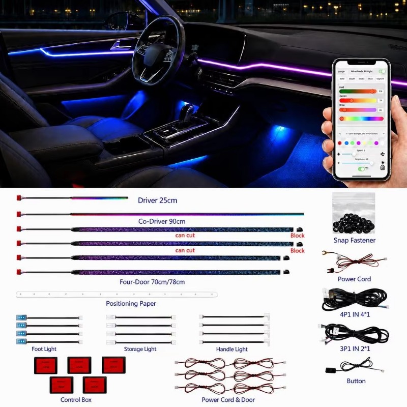 Kit Illuminazione Ambientale p - Door Handle recensione e prezzo