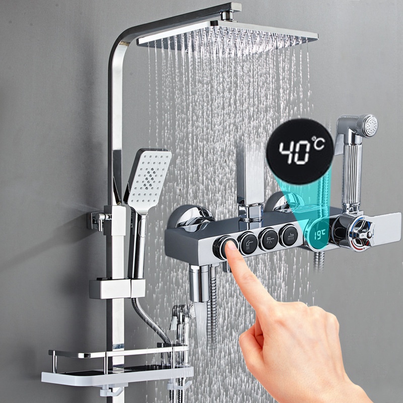 Set doccia in ottone con displ - Faucet recensione e prezzo