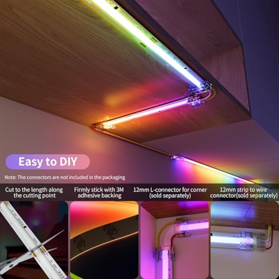Striscia LED RGB Smart IC COB  - Led Strip Lights recensione e prezzo