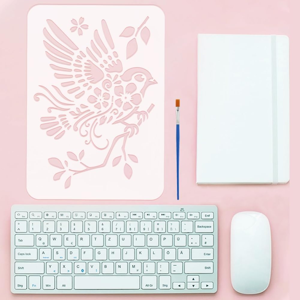 Stencil da disegno di passeri  - Paint Brush recensione e prezzo