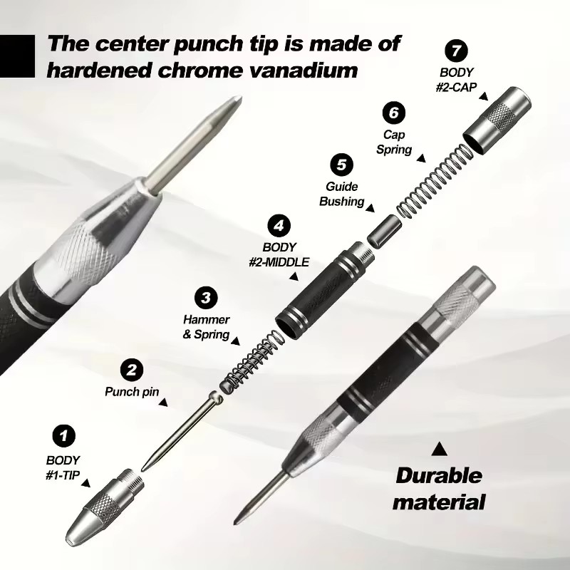 Punteruolo automatico per marc - Drill Bits recensione e prezzo
