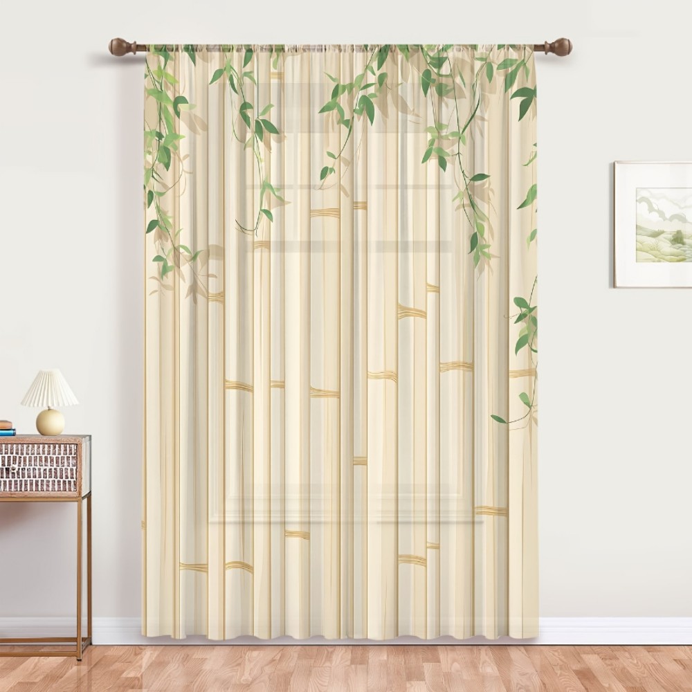 1 tenda trasparente con stampa - Curtain Rods recensione e prezzo