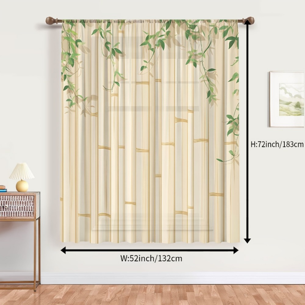 1 tenda trasparente con stampa - Curtain Rods recensione e prezzo
