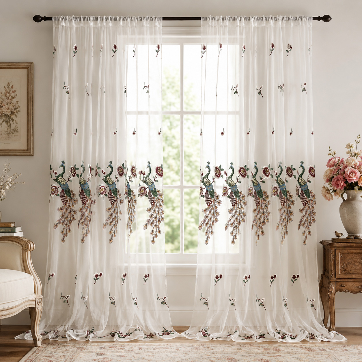 1 Pezzo, Tenda Trasparente Bia - Curtain Rods recensione e prezzo