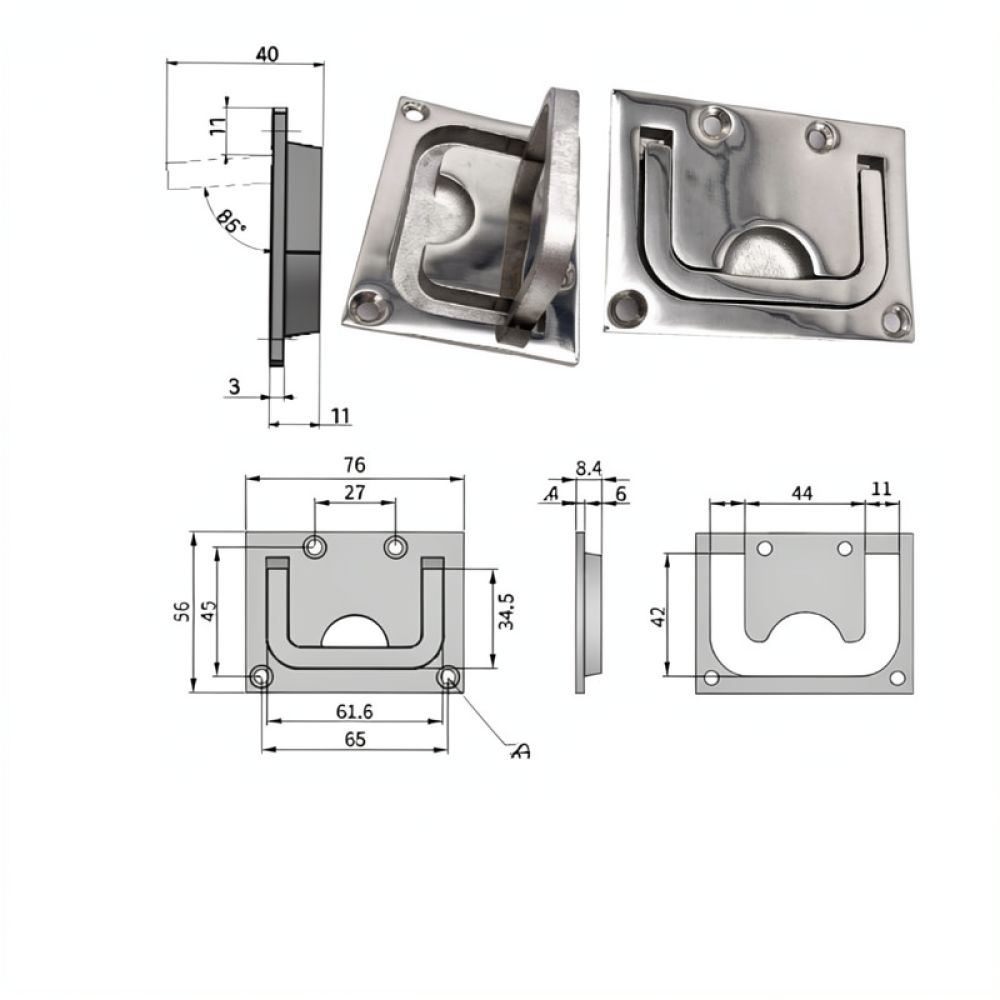 Maniglia ad anello a scomparsa - Door Handle recensione e prezzo