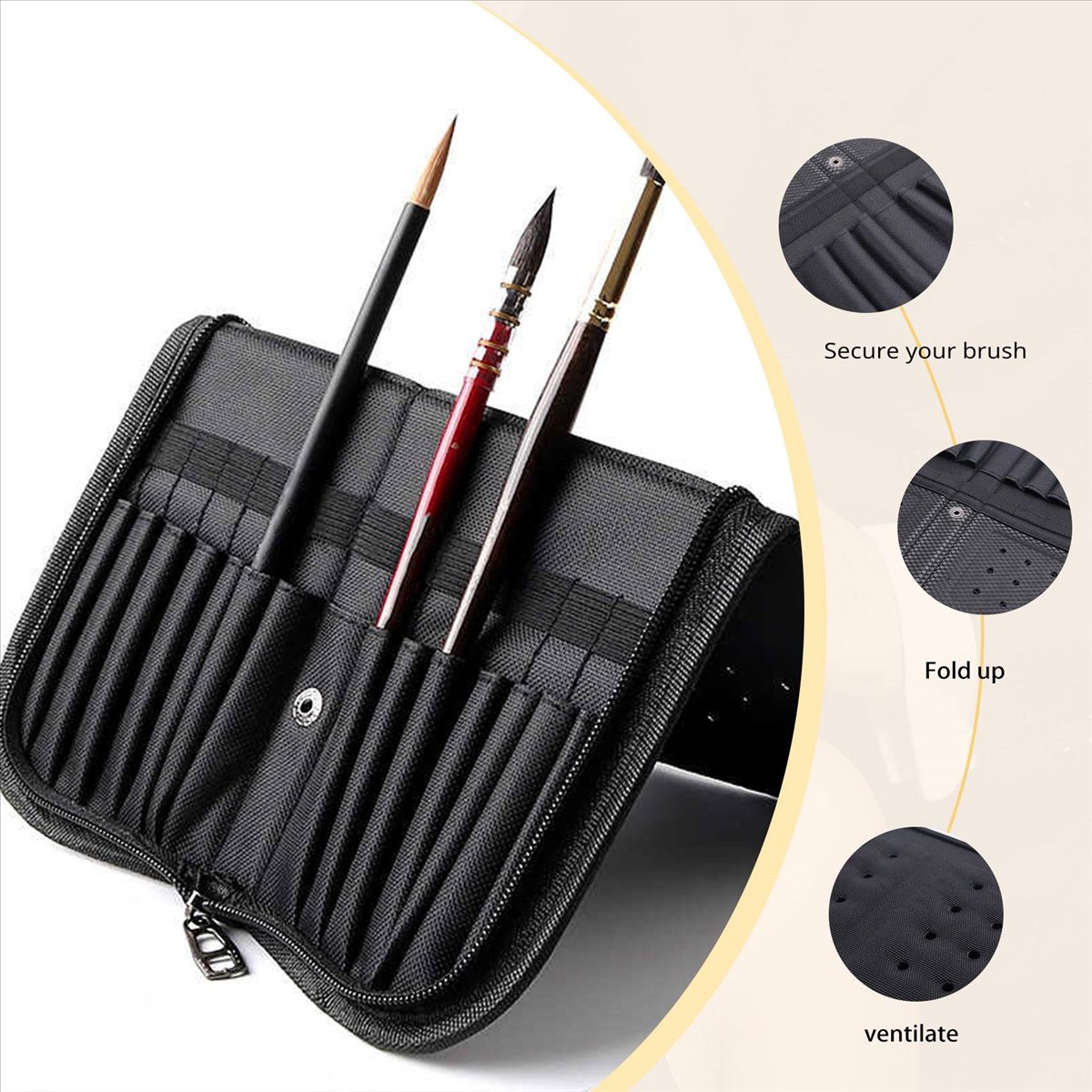 (A02R) Custodia Porta Pennelli - Paint Brush recensione e prezzo