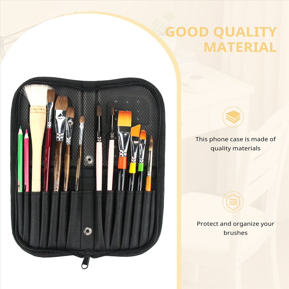 (A02R) Custodia Porta Pennelli - Paint Brush recensione e prezzo