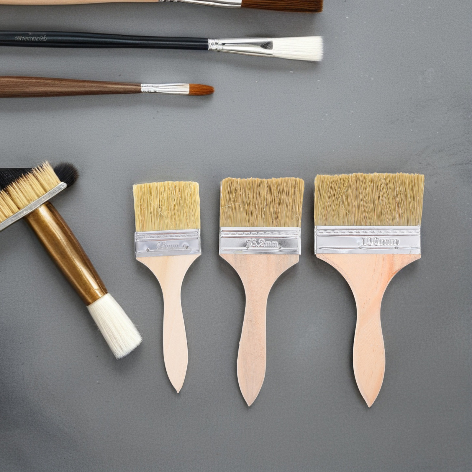 Set di 3 pennelli con manico i - Home Improvement Fence recensione e prezzo