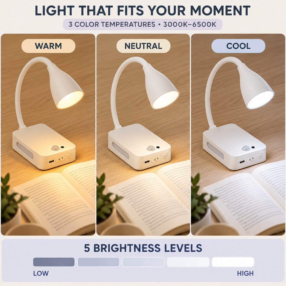 Lampada da lettura a LED ricar - Light Switch recensione e prezzo