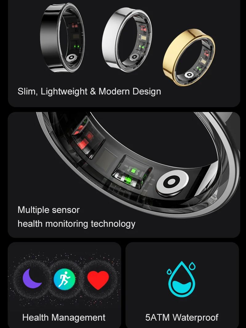Nuovo Smart Ring R09 Health Mo - Tape Measure recensione e prezzo