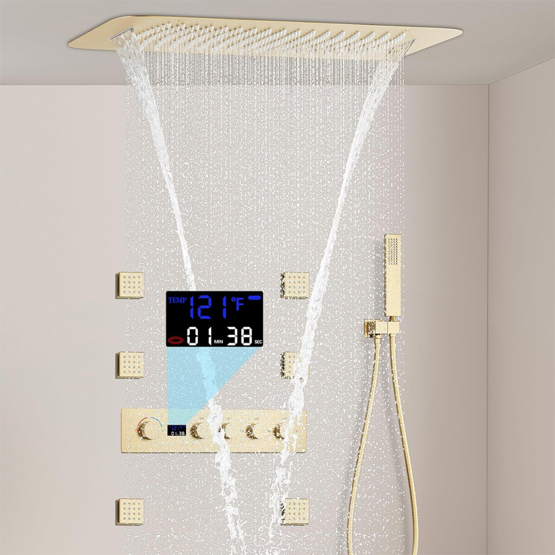 Ottone spazzolato oro Display  - Faucet recensione e prezzo