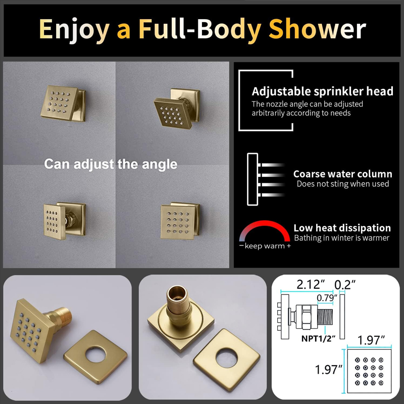 Ottone spazzolato oro Display  - Faucet recensione e prezzo