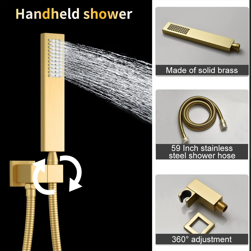 Ottone spazzolato oro Display  - Faucet recensione e prezzo