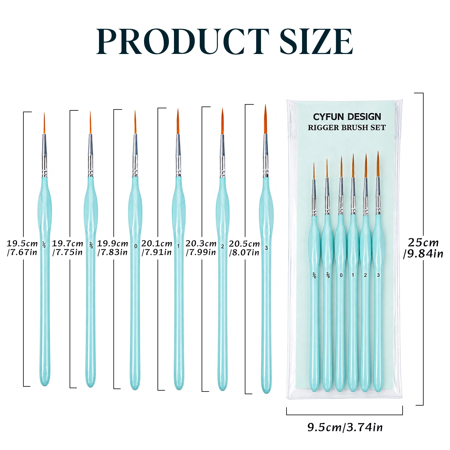 Set di 6 Pennelli per Pittura, - Paint Brush recensione e prezzo